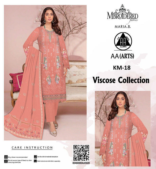 Viscous 3PC Embroidered Suit #6