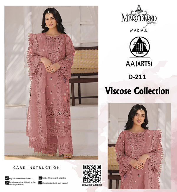 Viscous 3PC Embroidered Suit #10