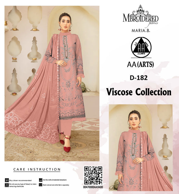 Viscous 3PC Embroidered Suit #11