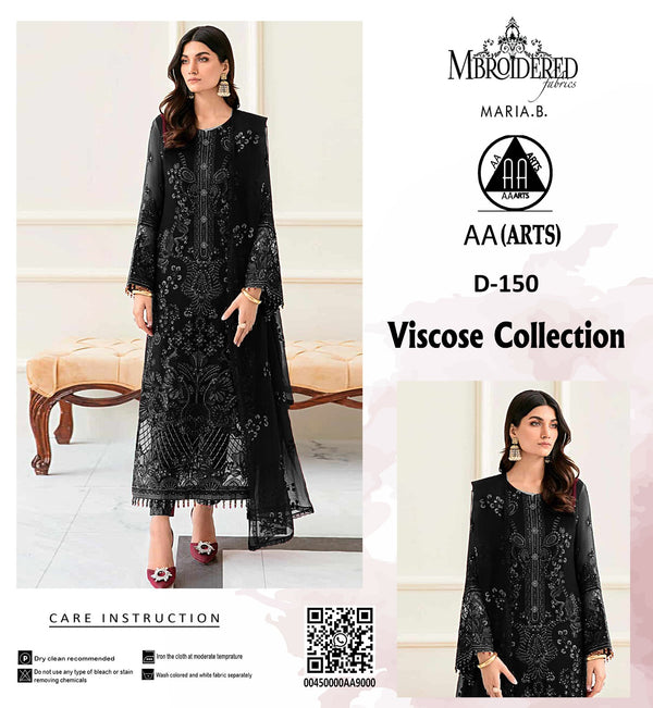Viscous 3PC Embroidered Suit #19