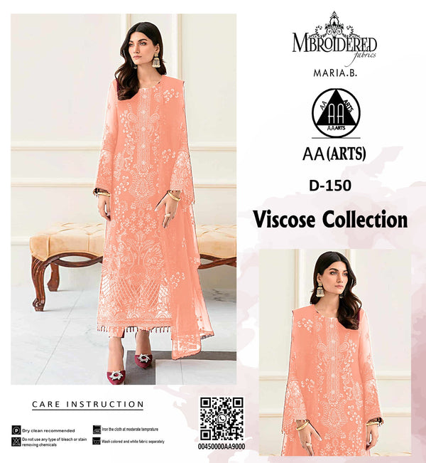 Viscous 3PC Embroidered Suit #21