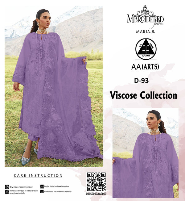 Viscous 3PC Embroidered Suit #36
