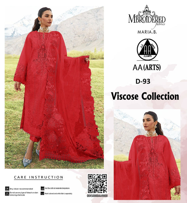 Viscous 3PC Embroidered Suit #37