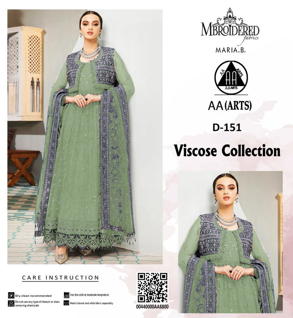 Viscous 3PC Embroidered Suit #39